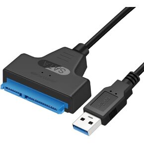 Maxmoral Super Speed USB 3.0 to Sata III 2.5 inch Hard Drive Adapter Converter Cable,Supports UASP SATA III II I to USB 3.0,External 2.5" HDD SSD Serial ATA Cable Converter