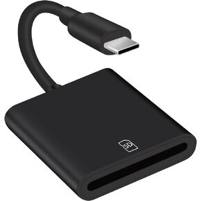 USB C SD Card Reader, FUFAXHX Memory Card Reader for Type C Device SD Card Reader Adapter Compatible with Samsung Galaxy S22/21/20/10, MacBook Air 2020, Camera