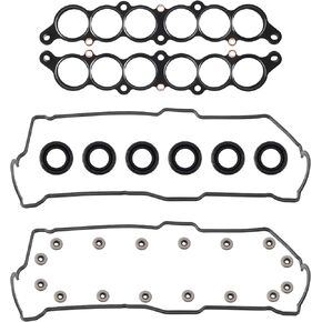 حشية غطاء صمام أسطوانة المحرك داسبيكان متوافقة مع 1995-2004 Toyota Tacoma 3.4L 2000-2004 Tundra 3.4L 1996-2002 4Runner 3.4L 1995-1998 T100 3.4L مجموعة حشية VS50422R 1717662040 VC203 MS 95899 in Kuwait