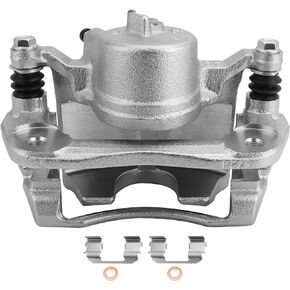 MAYASAF 19B2662 Front Right Brake Caliper Passenger Side Caliper Assembly Fit for Honda 2002-2004 CR-V, 2003-2011 Element, w/Mounting Bracket & Metal Piston