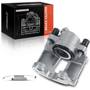 A-Premium Disc Brake Caliper Assembly Without Bracket Compatible with Select BMW Models - 318i, 318is, 318ti, 320i, 323Ci, 323i, 323is, 323ti, 325Ci, 325i, 325is, 325xi, 328Ci, Z3, Z4 - Front Driver