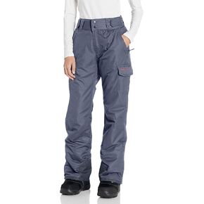 Arctix Women's Snow Sports Insulated Cargo Pants, Steel, 1X Short