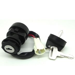 ConPus Ignition Key Switch for Yamaha Raptor 660 YFM660 2001 2002 2003 2004 2005 ATV Wolverine 350 YFM350 2002 03 04 05 06 07 08 2009 ATV Raptor 700 YFM700 2006 2007 2008 ATV Raptor 250 YFM250