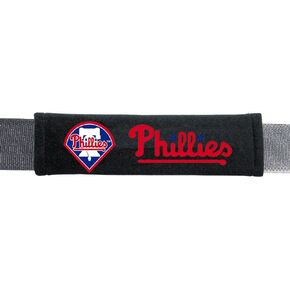 Fremont Die MLB Philadelphia Phillies Seat Belt Pad (Pack of 2), One Size, White (66722)