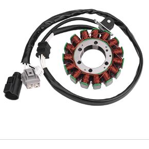 5B4-81410-00-00 Generator Stator Compatible With Yamaha YXR700 Rhino 2008-2009 2011-2013, YXM700 Viking 2014-2018, YXC700 Viking VI 2015-2018, OEM Repl.# 1XD-81410-00-00