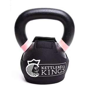 SPECIFIC TO KETTLEBELL KINGS PRODUCTS - Powder Coat Kettlebell Wrap (4-48 KG) - Floor Protector Kettlebell Cover With 3mm Neoprene Sleeve for Gym or Home Fitness Kettlebell Protection