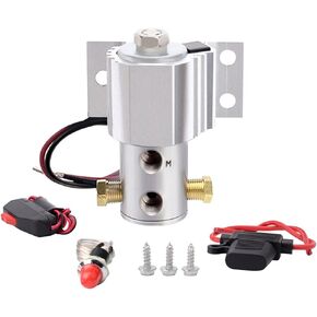 SPELAB Brake Line Lock Universal Launch Control Electric Solenoid Kit Hill Holder Black