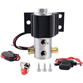 SPELAB Brake Line Lock Universal Launch Control Electric Solenoid Kit Hill Holder Black