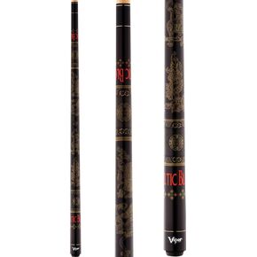 Viper Underground 58" 2-Piece Billiard/Pool Cue, Celtic Blood