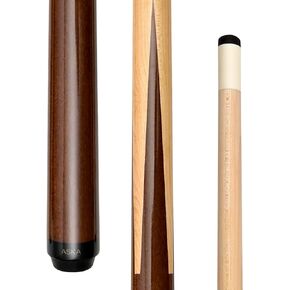 ASKA Short Kids Cue Stick, Canadian Hard Rock Maple, 13mm Hard Tip (Sneaky Pete, 42 Inches)