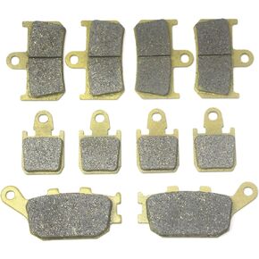 Front Rear Brake Pads Brakes for Yamaha YZF R1 2007 2008 2009 2010 2011 2012 2013 2014 (6 piston radial caliper) FA442 FA174 MC354