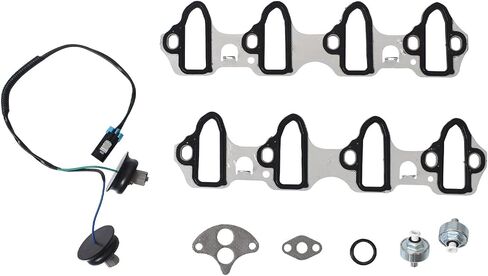 Knock Sensor Wiring Harness Intake Manifold Gasket Set for Cadillac Escalade, Chevy Avalanche Express Silverado Suburban, GMC Envoy Savana Sierra Yukon 917033 MS98016T in Saudi Arabia