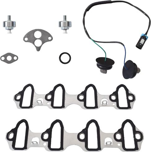 Knock Sensor Wiring Harness Intake Manifold Gasket Set for Cadillac Escalade, Chevy Avalanche Express Silverado Suburban, GMC Envoy Savana Sierra Yukon 917033 MS98016T in Saudi Arabia