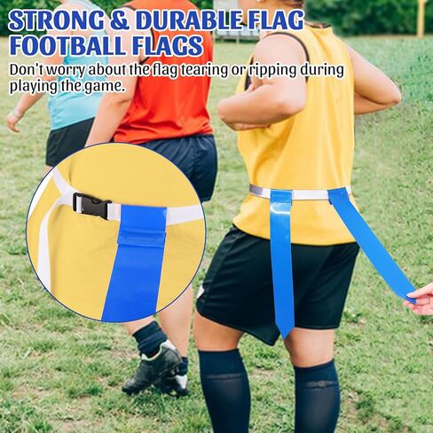 أحزمة كرة قدم العلم، مجموعة كرة قدم مكونة من 14 لاعبًا قابلة للتعديل مع 42 علمًا للبالغين والأطفال والشباب، مسابقة تدريب اللاعبين in Kuwait