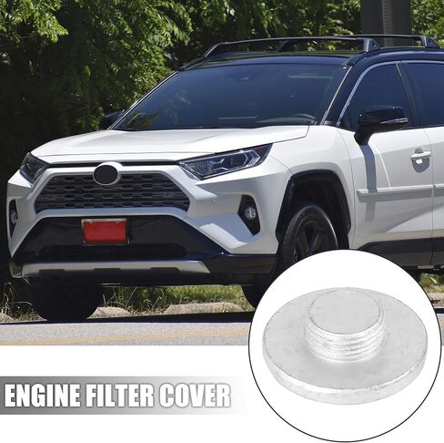 X AUTOHAUX سيارة التوصيل النفط محرك مبيت مرشح التدفق العالي غطاء تغليف لتويوتا كامري RAV4 أفالون لكزس اكسسوارات السيارات 15643-31050 in Saudi Arabia