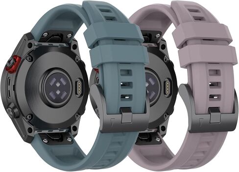 مناسب لأساور Garmin Fenix ​​7s، Fenix ​​6s/ Fenix ​​5s Quickfit من السيليكون الناعم البديل، أساور المعصم تناسب Garmin Fenix ​​7S pro/7S Solar/Instinct 2S in Saudi Arabia