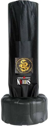 غطاء حقيبة ملاكمة بطبعة تنين من باور سبورتس مقاوم للماء بقطر 5-6 أقدام × 24 بوصة، حقيبة كبيرة للحماية في الهواء الطلق لحقيبة الملاكمة الخاصة بك، مثالية لأكياس الضرب القائمة بذاتها، أسود in Kuwait