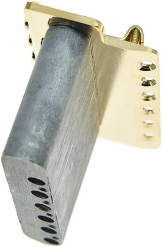 Dopro Gold ST Strat Guitar Trem Tremolo Bridge Full Size Block with Vintage Bent Steel Saddles for Mexican Strat in Saudi Arabia