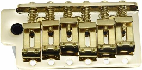 Dopro Gold ST Strat Guitar Trem Tremolo Bridge Full Size Block with Vintage Bent Steel Saddles for Mexican Strat in Saudi Arabia