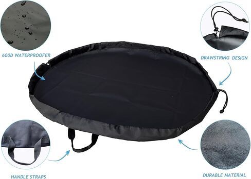 بساط تغيير ملابس السباحة، حقيبة جافة مقاومة للماء، حقيبة بذلة برباط لركوب الأمواج، حمام السباحة، الغوص in Kuwait
