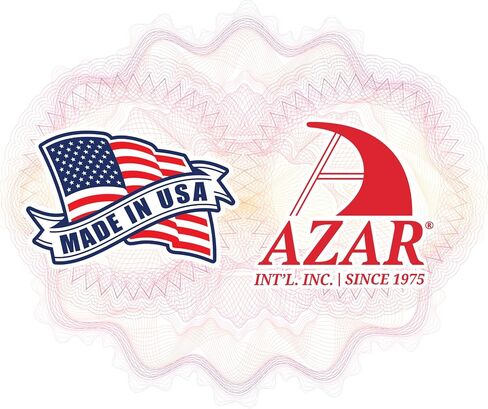 Azar Displays 252376 Four Tier, Four Pocket Letter Brochure File Holder for Flyer, Office Supplies, Paper Document or Magazines, Clear Organizer for Wall and Counter Desktop Stand, 8.5" x 11" in Kuwait