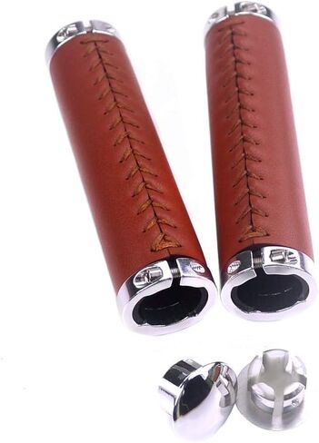 UPANBIKE الدراجة السيطرة الجلود 7/8 "القبضات قفل مزدوج على قبضة صالح 22.2 مللي متر المقود ل دراجة هوائية جبلية الطريق دراجة دراجة بسرعة ثابتة in Kuwait