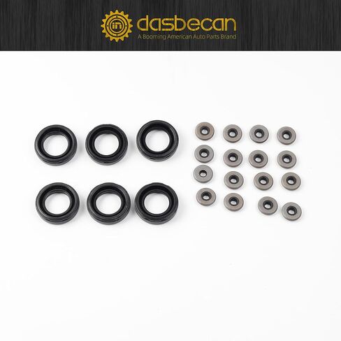 حشية غطاء صمام أسطوانة المحرك داسبيكان متوافقة مع 1995-2004 Toyota Tacoma 3.4L 2000-2004 Tundra 3.4L 1996-2002 4Runner 3.4L 1995-1998 T100 3.4L مجموعة حشية VS50422R 1717662040 VC203 MS 95899 in Kuwait