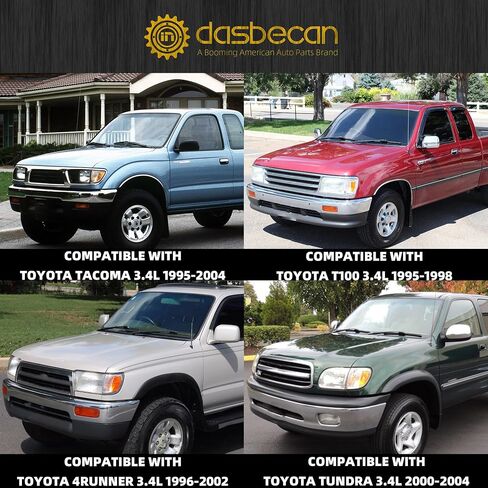 حشية غطاء صمام أسطوانة المحرك داسبيكان متوافقة مع 1995-2004 Toyota Tacoma 3.4L 2000-2004 Tundra 3.4L 1996-2002 4Runner 3.4L 1995-1998 T100 3.4L مجموعة حشية VS50422R 1717662040 VC203 MS 95899 in Kuwait