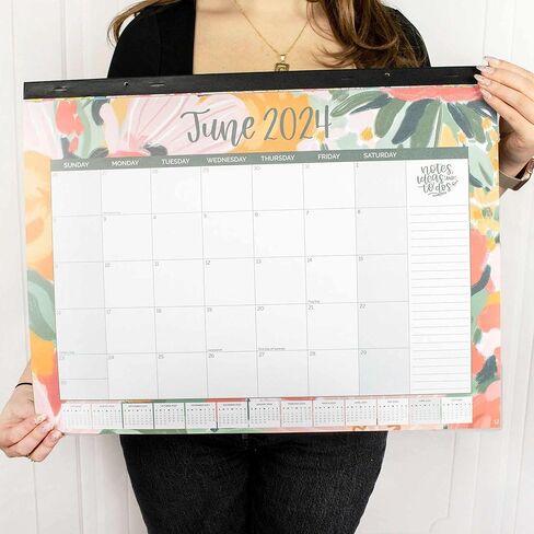 تقويم مكتب العام الأكاديمي 2023-2024 من بلوم - لوحة تنظيم شهرية كبيرة مقاس 21 بوصة × 16 بوصة (يوليو 2023 - يوليو 2024) ورقة سطح المكتب - موسمية in Kuwait