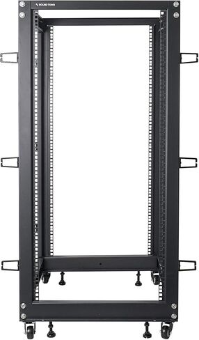 Sound Town 2-Post 8U Wall Mount Open Frame Rack, 16" Depth, for Servers, IT Equipment, Network Devices, AV, Patch Panels (ST2PWOR-8U) in Kuwait