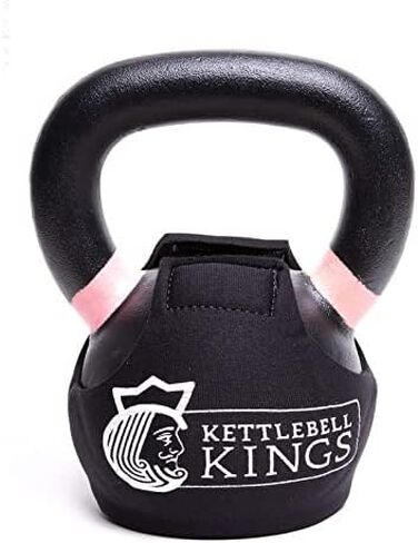 SPECIFIC TO KETTLEBELL KINGS PRODUCTS - Powder Coat Kettlebell Wrap (4-48 KG) - Floor Protector Kettlebell Cover With 3mm Neoprene Sleeve for Gym or Home Fitness Kettlebell Protection in Saudi Arabia