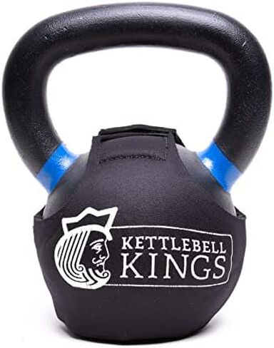 SPECIFIC TO KETTLEBELL KINGS PRODUCTS - Powder Coat Kettlebell Wrap (4-48 KG) - Floor Protector Kettlebell Cover With 3mm Neoprene Sleeve for Gym or Home Fitness Kettlebell Protection in Saudi Arabia