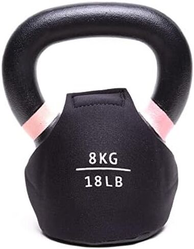 SPECIFIC TO KETTLEBELL KINGS PRODUCTS - Powder Coat Kettlebell Wrap (4-48 KG) - Floor Protector Kettlebell Cover With 3mm Neoprene Sleeve for Gym or Home Fitness Kettlebell Protection in Saudi Arabia