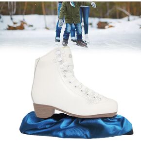 Skate Guards Blade Covers - Ice Skating Soakers Cover Blades Protector for Hockey, Figure, Short Track Speed Skating, Curling Competition, 2 Pcs