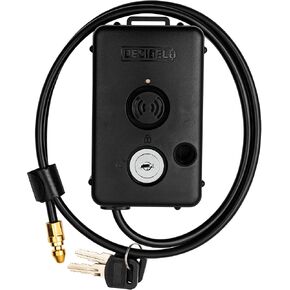 Decibel 15ft Cable Lock with 100dB Alarm, Security Cable and Bike Lock Cable for Outdoor Gear & Power Tools