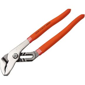 KSEIBI 141425 Water Pump Pliers 12 Inch Angle Nose Slip Joint Pipe Wrench With PVC Non-Slip Handle