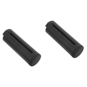 ULTECHNOVO 4pcs Railing Barrier Belt End for Crowd Control Stanchion Belt End Construction Belt End Warning Belt End Retractable Strap Ends Property Line Markers End Abs