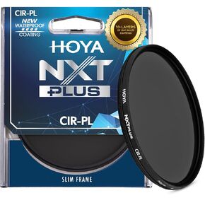 Hoya 62mm NXT Plus Circular Polarizer Slim Frame Glass Filter