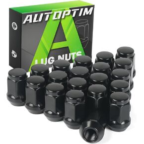 M12X1.5 OEM Lug Nuts - Replacement for Honda Accord Civic HR-V Element Acura ILX TSX Factory Style Wheel, Radius Mag Seat with Detachable Plastic Washer Tire Lug Nuts