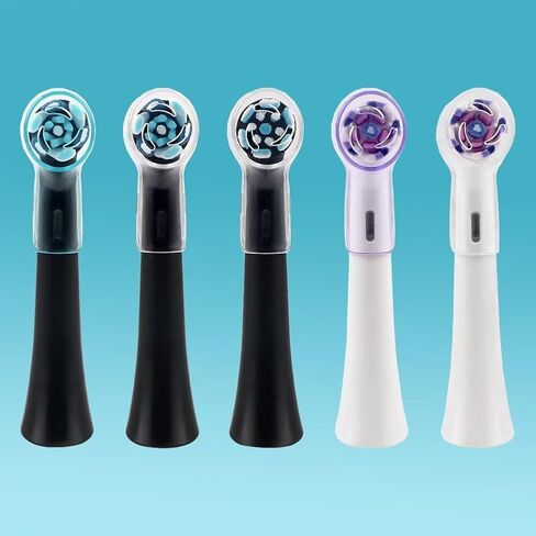 HSYTEK 6 Pack Toothbrush Heads Dustproof Cover Compatible with Oral B, Fits for Oral-B iO Series, Pro 1000, 1500, 5000, 7500 Electric Toothbrush, Protects Brush Head and Convenient Travel in Saudi Arabia