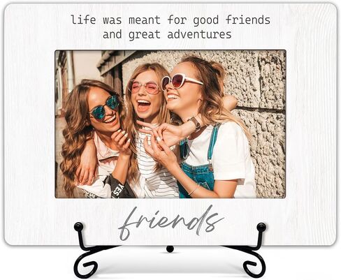 Best Friend Picture Frame, Friends Frame, Friends Picture Frame, Life Was Meant For Good Friends Frame, Gift For Friends Birthday Graduation Gifts Ideas, Photo Frame For Home Tabletop Decor A(02) in Saudi Arabia