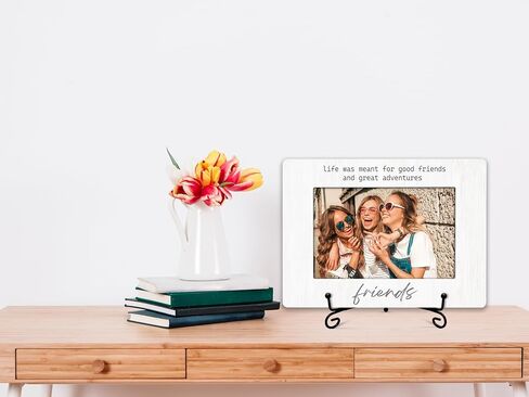 Best Friend Picture Frame, Friends Frame, Friends Picture Frame, Life Was Meant For Good Friends Frame, Gift For Friends Birthday Graduation Gifts Ideas, Photo Frame For Home Tabletop Decor A(02) in Saudi Arabia
