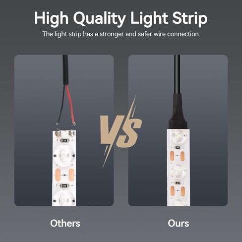 UNITAK3D A1 MINI LED Light Strip 24V 190mm تسهيل التثبيت الشريط ضوء السطوع العالي مع كابل 480 مم متوافق فقط مع Bambulab A1 Mini 3D Printer in Kuwait
