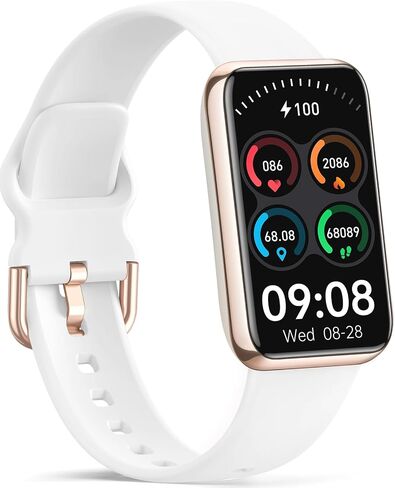 Health Fitness Tracker with 24/7 Heart Rate, Blood Oxygen, Blood Pressure, Sleep Tracker, 5ATM Waterproof Activity Trackers with Step Tracker, Pedometer (S & L Bands Included) in Saudi Arabia