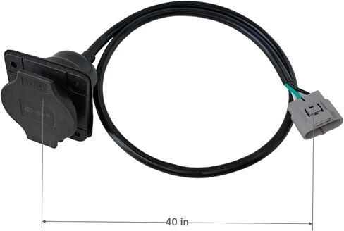 Charger Receptacle Fits for Evolution ICON EV Golf Carts, Replaces OEM# 2.04.0602 in Saudi Arabia