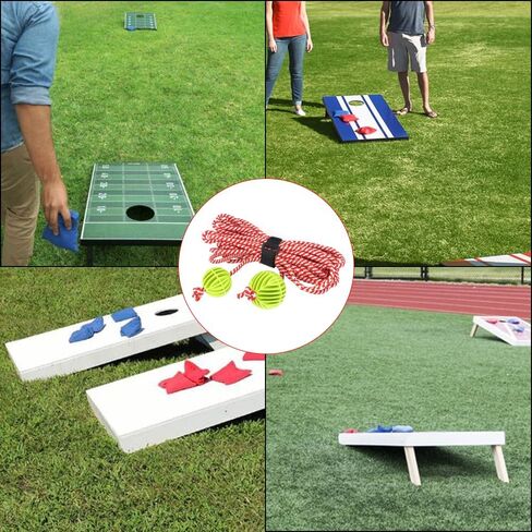 Scottchen cornhole لعبة قياس الجهاز/لعبة cornhole إعداد مساعدة/لوحات cornhole أداة إعداد المسافة in Kuwait
