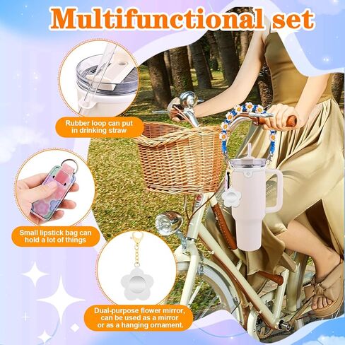 YMO ماء زجاجة مقبض مع حامل بلسم الشفاه ، حبل حامل الرافعة ، حاملة مع حزام ، إكسسوارات البهلوان ، متوافقة مع ملحقات كأس ستانلي 16-40 أوقية in Kuwait