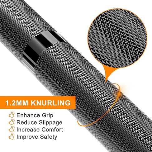 Olympic EZ Curl Barbell Bar, 4ft Curl Bar for 2 Inch Weight Plates, EP&Chrome Curling Bar for Weight Lifting, Biceps, Triceps, Back Muscle Group exercise, Gym and Home Use (300lb Weight Capacity) in Saudi Arabia