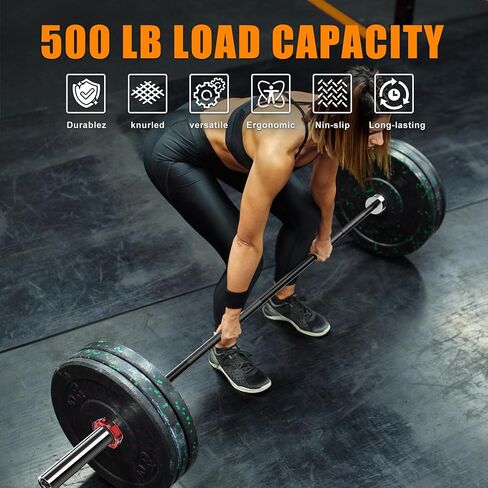 Olympic EZ Curl Barbell Bar, 4ft Curl Bar for 2 Inch Weight Plates, EP&Chrome Curling Bar for Weight Lifting, Biceps, Triceps, Back Muscle Group exercise, Gym and Home Use (300lb Weight Capacity) in Saudi Arabia