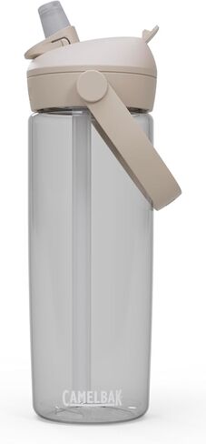 Camelbak Thrive Flip Straw 25oz زجاجة ماء مع Tritan Renew - Easy Carry - Straw Top ، Oxford in Kuwait